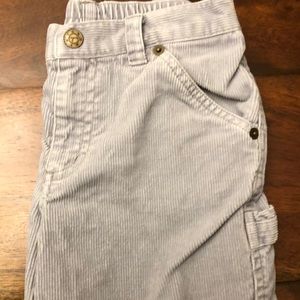 Gray corduroy Talbots pants